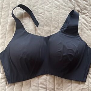 Knix Black Full Coverage Bra with Supportive Straps